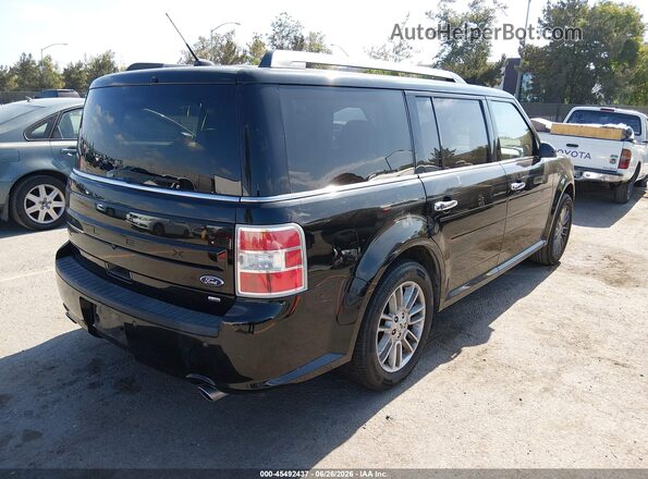 2FMHK6C88HBA09682 2017 FORD FLEX Black Trasero derecho