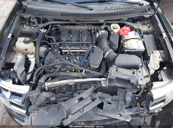 2FMHK6C89KBA19824 2019 FORD FLEX Черный Вид сзади