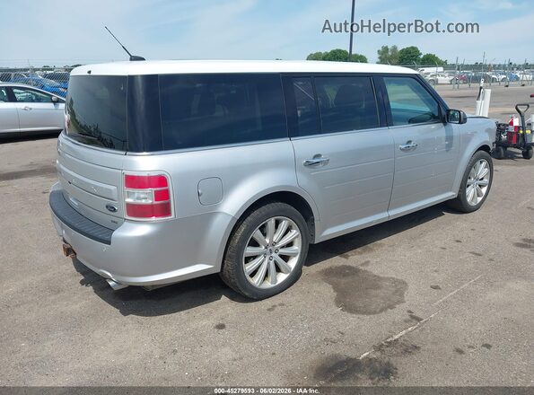 2FMHK6C8XGBA21072 2016 FORD FLEX Silver Trasero derecho