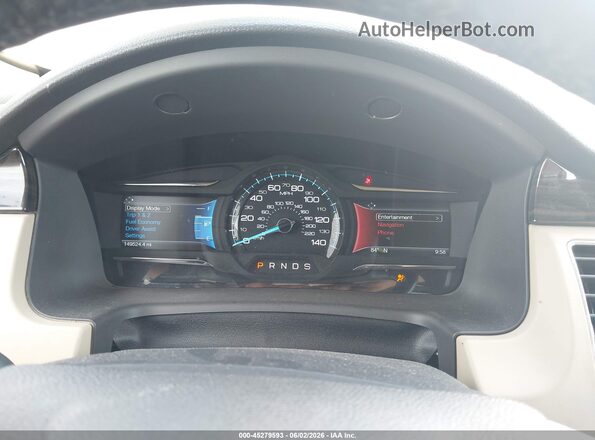 2FMHK6C8XGBA21072 2016 FORD FLEX Silver Vista de los asientos traseros