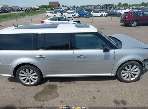2FMHK6C8XGBA21072 2016 FORD FLEX Silver Vista interior de 360 grados