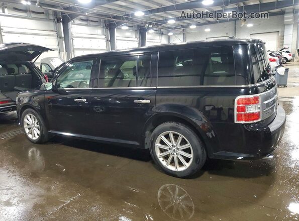 2FMHK6D80HBA03664 2017 FORD FLEX Black Tył lewy