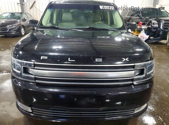 2FMHK6D80HBA03664 2017 FORD FLEX Black Widok z przodu