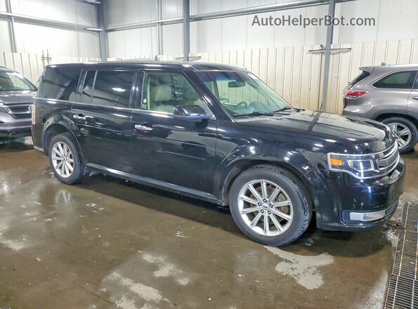 2FMHK6D80HBA03664 2017 FORD FLEX Black Przód prawy