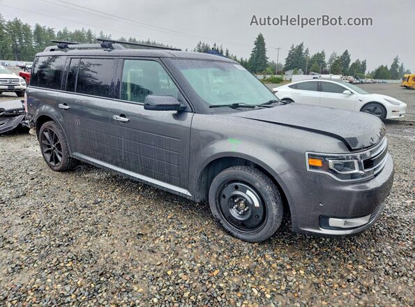2FMHK6D80JBA21751 2018 FORD FLEX Gray 