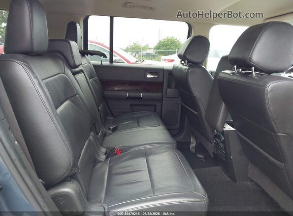 2FMHK6D80KBA26188 2019 FORD FLEX Blue VIN sticker view