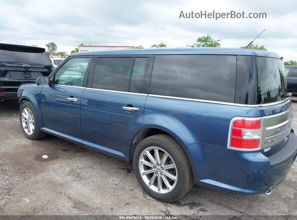 2FMHK6D80KBA26188 2019 FORD FLEX Blue 360 interior view
