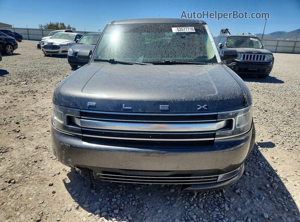 2FMHK6D81HBA02913 2017 FORD FLEX Gray Widok z przodu