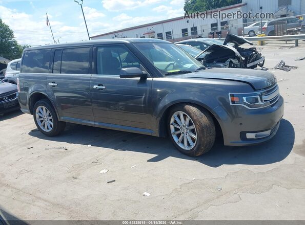 2FMHK6D81KBA03132 2019 FORD FLEX Gray სალონის 360-გრადუსიანი ხედი