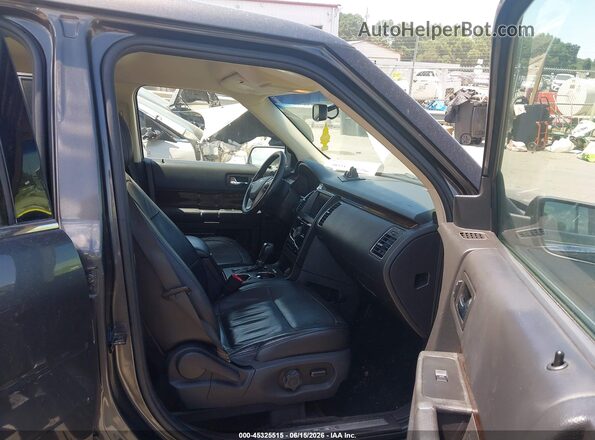 2FMHK6D81KBA03132 2019 FORD FLEX Gray წინა სალონის ხედი