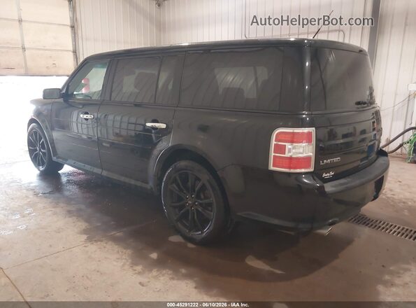 2FMHK6D82GBA11148 2016 FORD FLEX Black Tył lewy