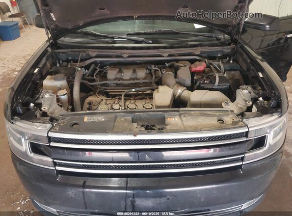 2FMHK6D82GBA11148 2016 FORD FLEX Black Widok z tyłu