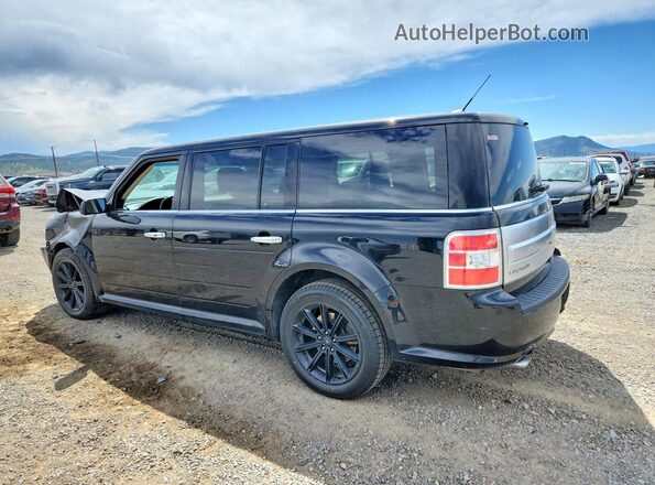 2FMHK6D82KBA13796 2019 FORD FLEX Black Հետևի ձախ