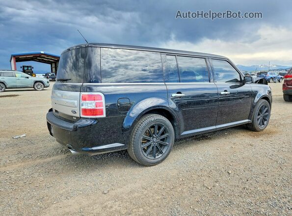 2FMHK6D82KBA13796 2019 FORD FLEX Black Հետևի աջ