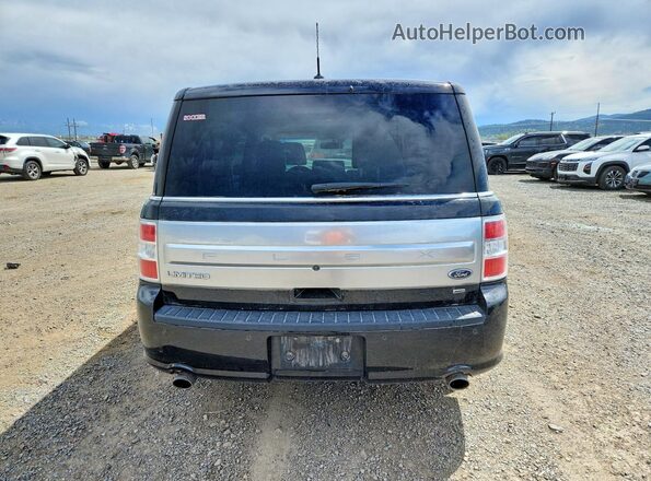 2FMHK6D82KBA13796 2019 FORD FLEX Black Հետևի տեսք