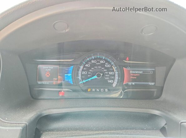2FMHK6D82KBA13796 2019 FORD FLEX Black Սարքավորումների վահանակի տեսք