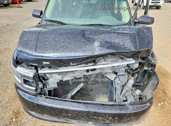2FMHK6D82KBA13796 2019 FORD FLEX Black Սալոնի հետևի տեսք