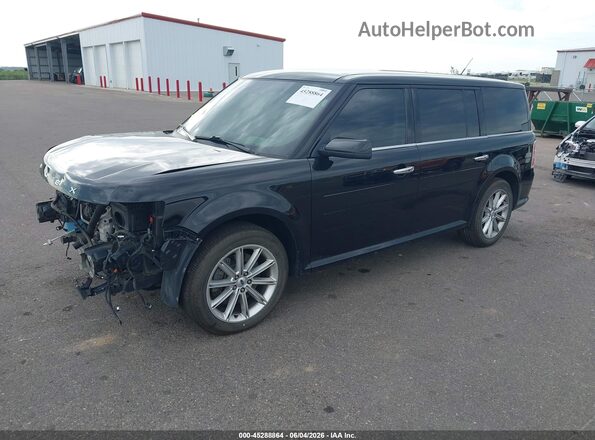 2FMHK6D84KBA02766 2019 FORD FLEX Black Przód lewy