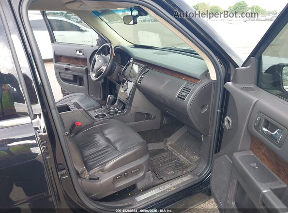 2FMHK6D84KBA02766 2019 FORD FLEX Black Widok wnętrza z przodu