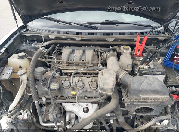 2FMHK6D84KBA02766 2019 FORD FLEX Black Widok z tyłu