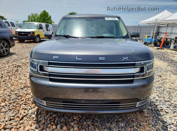 2FMHK6D84KBA20474 2019 FORD FLEX Black Вид спереду