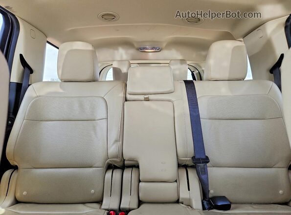 2FMHK6D84KBA20474 2019 FORD FLEX Black Вид задніх сидінь