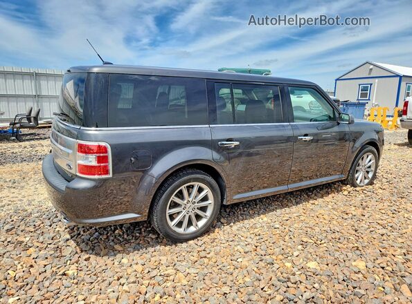 2FMHK6D84KBA20474 2019 FORD FLEX Black Задня права чверть