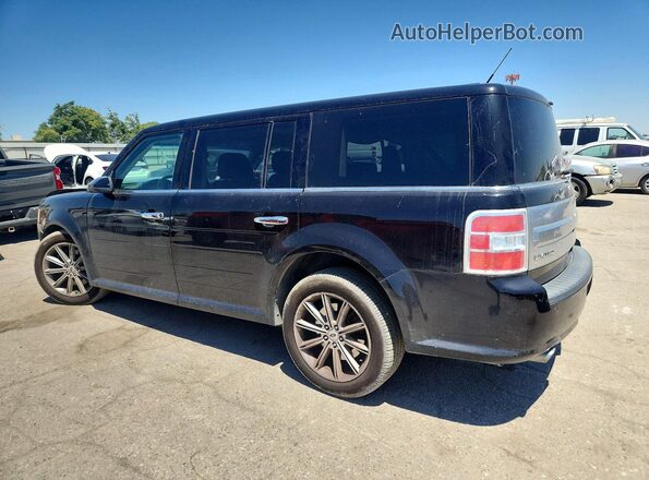 2FMHK6D85KBA06230 2019 FORD FLEX Black Rear left