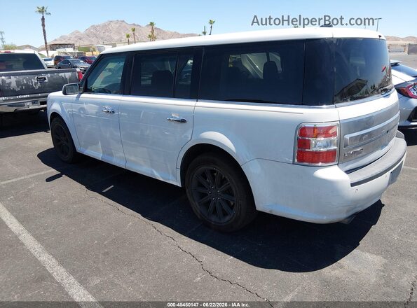 2FMHK6D86KBA03207 2019 FORD FLEX Белый Задняя левая четверть