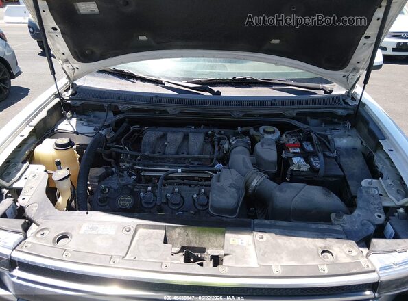 2FMHK6D86KBA03207 2019 FORD FLEX Белый Вид сзади