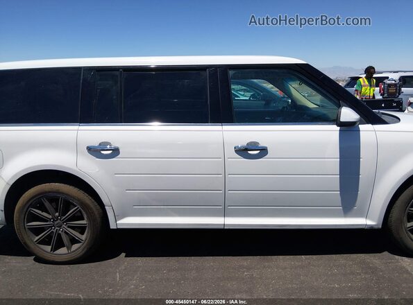 2FMHK6D86KBA03207 2019 FORD FLEX Белый Панорамный вид салона 360°