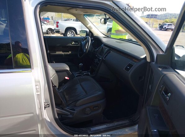 2FMHK6D86KBA36157 2019 FORD FLEX Silver Widok wnętrza z przodu