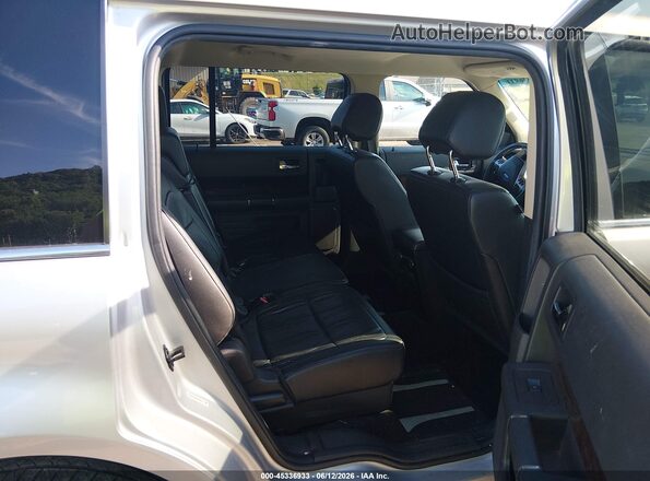 2FMHK6D86KBA36157 2019 FORD FLEX Silver Widok naklejki z numerem VIN