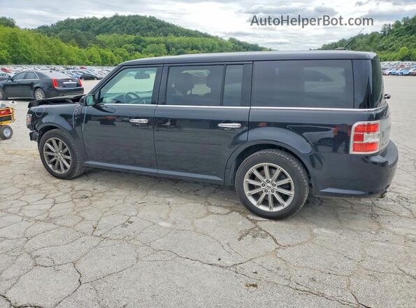 2FMHK6D87KBA04432 2019 FORD FLEX Black Հետևի ձախ