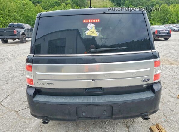 2FMHK6D87KBA04432 2019 FORD FLEX Black Հետևի տեսք