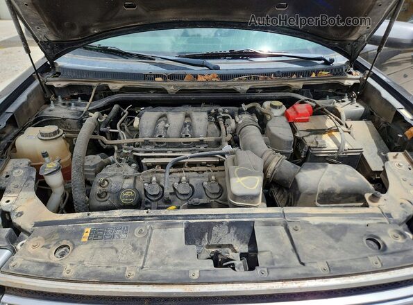 2FMHK6D87KBA20775 2019 FORD FLEX Gray Вид підкапотного простору