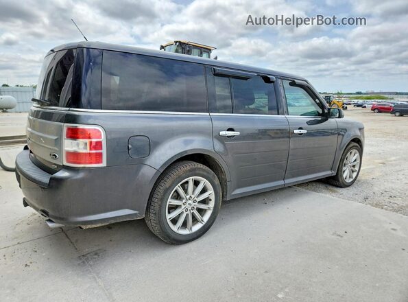 2FMHK6D87KBA20775 2019 FORD FLEX Gray Задня права чверть