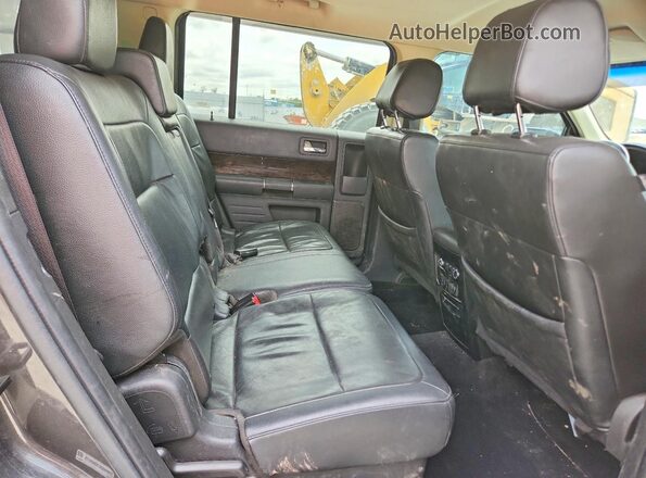 2FMHK6D87KBA20775 2019 FORD FLEX Gray Вид задньої частини салону