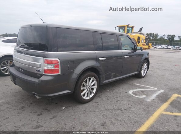 2FMHK6D88KBA13303 2019 FORD FLEX Gray Trasero derecho