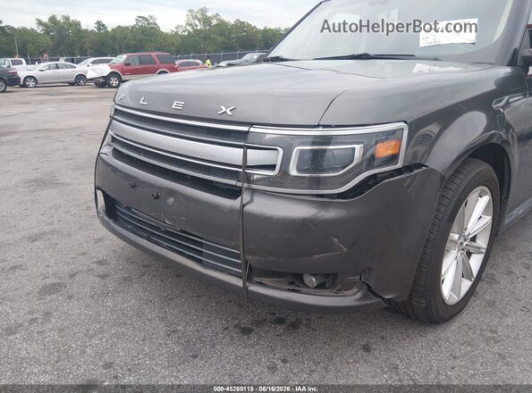 2FMHK6D88KBA13303 2019 FORD FLEX Gray Vista frontal