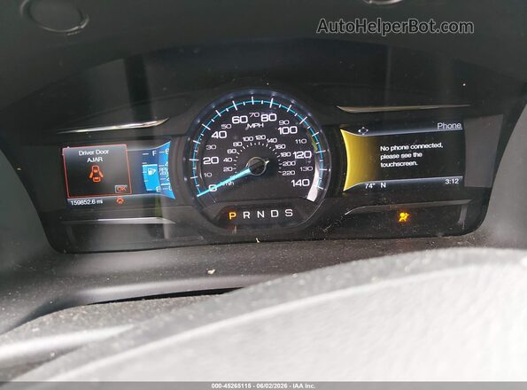 2FMHK6D88KBA13303 2019 FORD FLEX Gray Vista de los asientos traseros