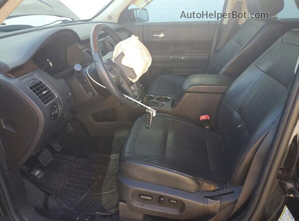 2FMHK6D88KBA35947 2019 FORD FLEX Black Front interior view