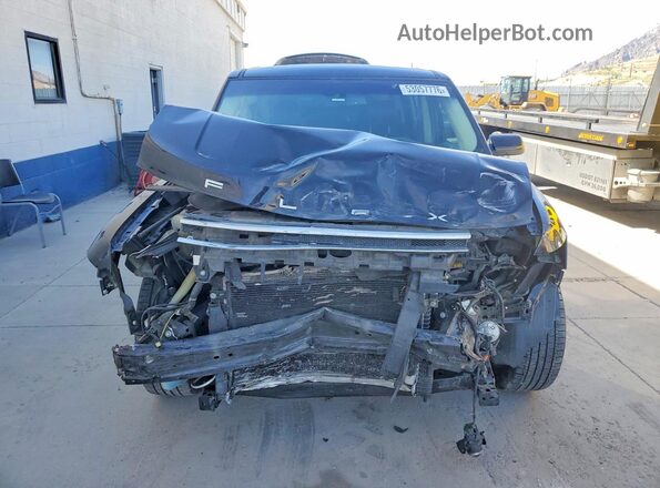 2FMHK6D88KBA35947 2019 FORD FLEX Black Front view