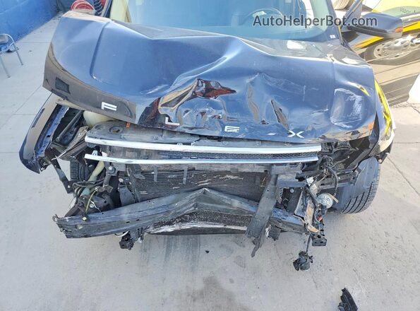 2FMHK6D88KBA35947 2019 FORD FLEX Black Rear interior view