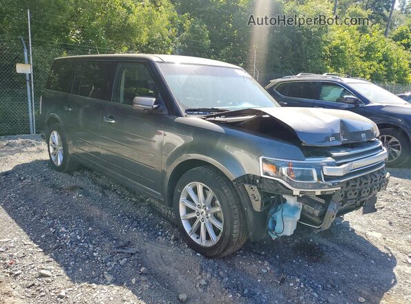2FMHK6D89KBA20776 2019 FORD FLEX Silver Передня права чверть