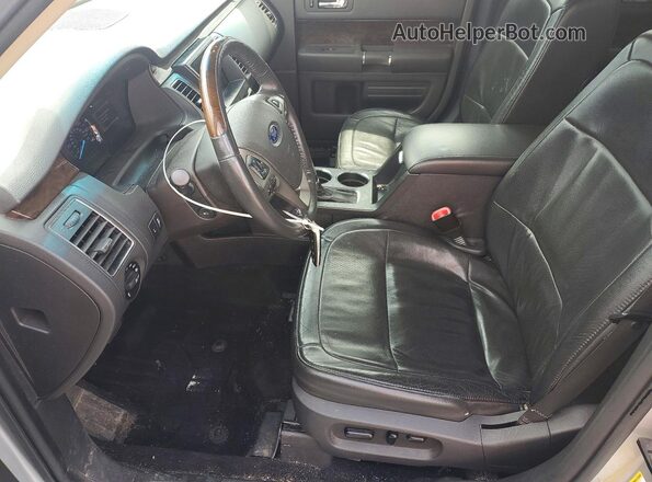 2FMHK6D89KBA22611 2019 FORD FLEX Silver Вид салону спереду