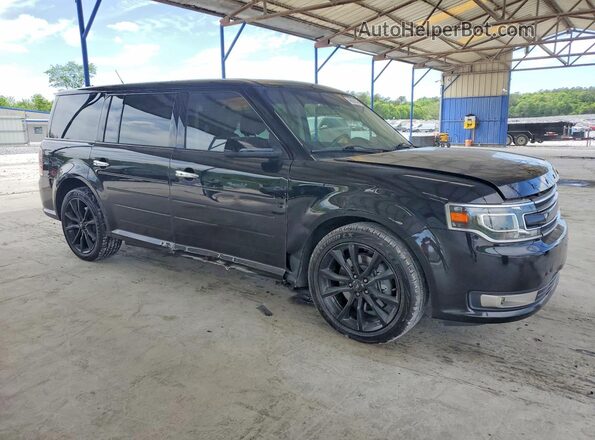2FMHK6D8XHBA08435 2017 FORD FLEX Black Delantero derecho