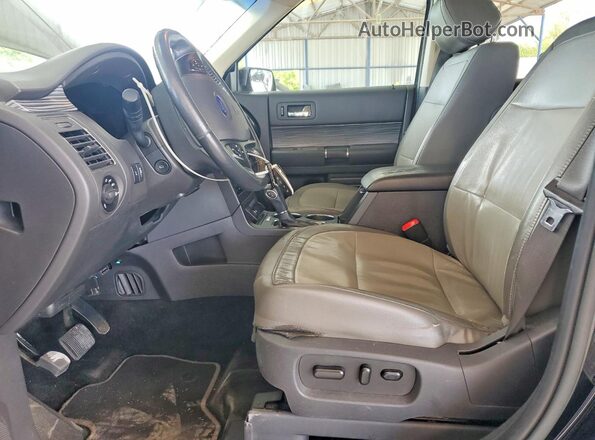 2FMHK6D8XHBA08435 2017 FORD FLEX Black Vista interior delantera