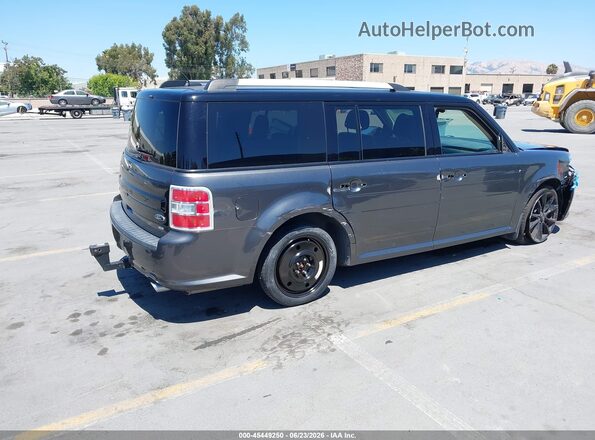2FMHK6D8XJBA02141 2018 FORD FLEX Gray უკანა მარჯვენა