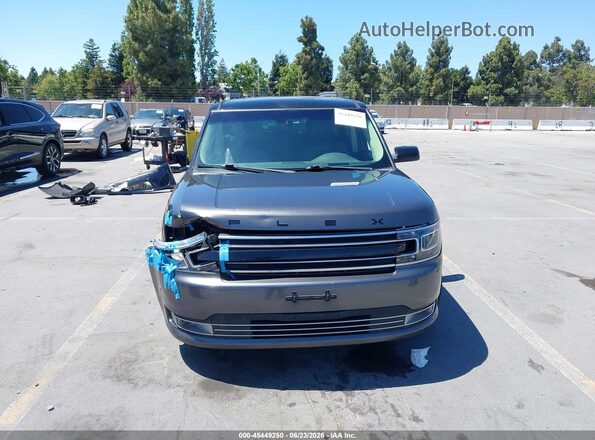 2FMHK6D8XJBA02141 2018 FORD FLEX Gray ხელსაწყოთა პანელის ხედი